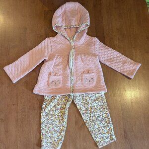 Carter's 18M Girls Kitty Jacket and Pants